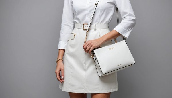 Sac bandoulière blanc : le style chic à portée de main